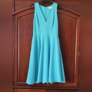 Dress The Population Light Blue Turquoise Sea Catalina Dress Size M